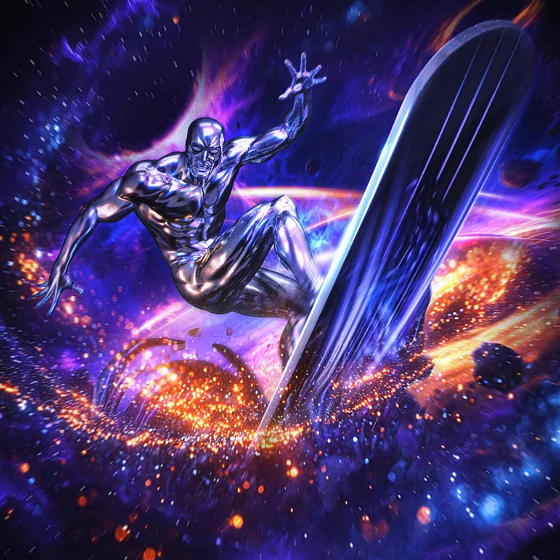 Silver Surfer Statue | Iron Studios | Marvel Comics