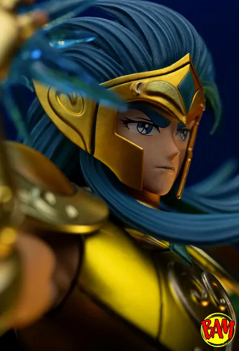 Iron Studios: Art Scale 1/10 Aquarius Camus Statue (Saint Seiya)