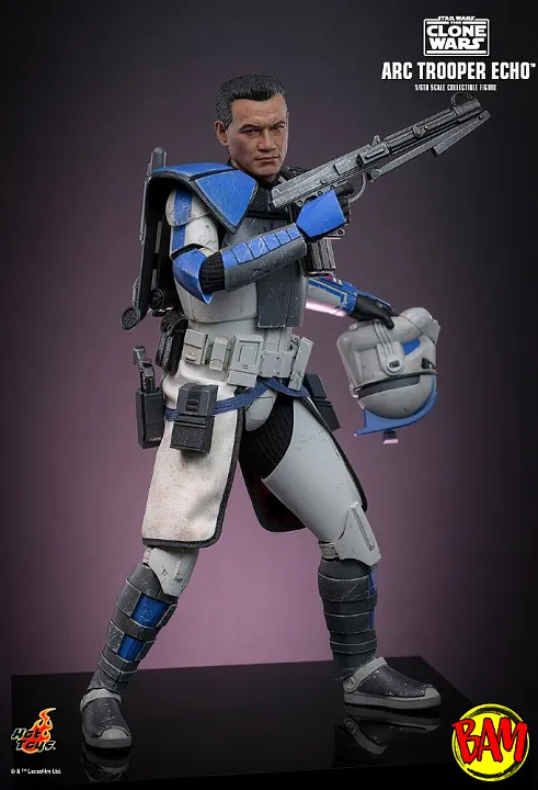 Hot Toys: TMS133 Arc Trooper Echo 1/6 Scale Action Figure (Clone Wars)
