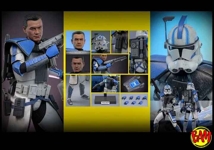 Hot Toys: TMS133 Arc Trooper Echo 1/6 Scale Action Figure (Clone Wars)