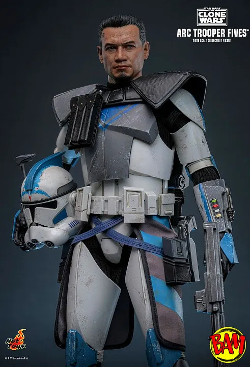 Hot Toys Arc Trooper Fives Star Wars:Clone Wars TMS132