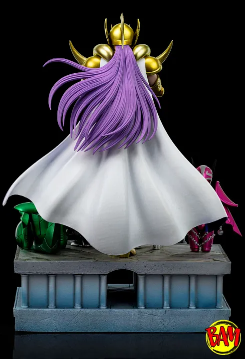 Iron Studios: Art Scale 1/10 Aries Mu Statue Deluxe (Saint Seiya)
