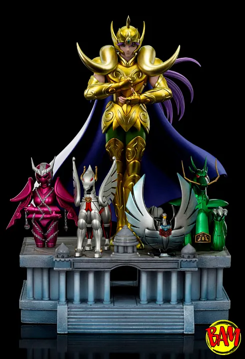 Iron Studios: Art Scale 1/10 Aries Mu Statue Deluxe (Saint Seiya)