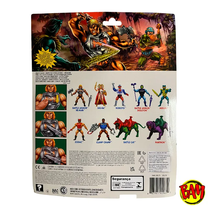 He-Man Battle Armor Actionfigure Masters of the Universe Origins