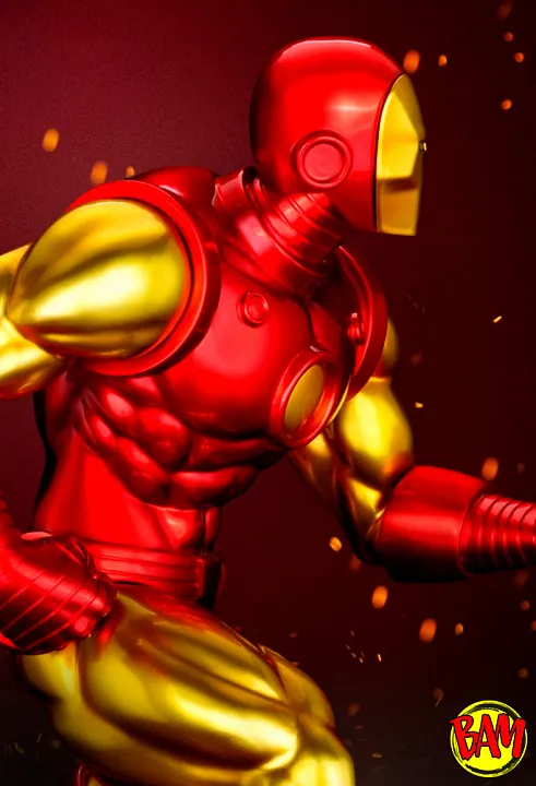 Beast Kingdom: Master Craft Iron Man Statue (Marvel Comics)