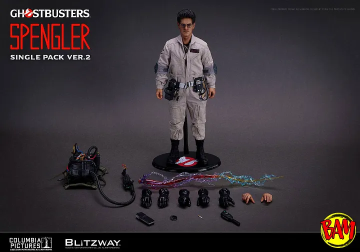 Blitzway: Premium UMS Egon Spengler Action Figure (Ghostbusters)