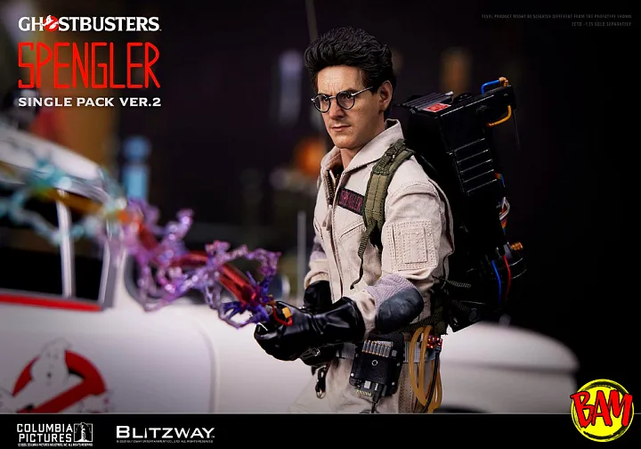 Blitzway: Premium UMS Egon Spengler Action Figure (Ghostbusters)