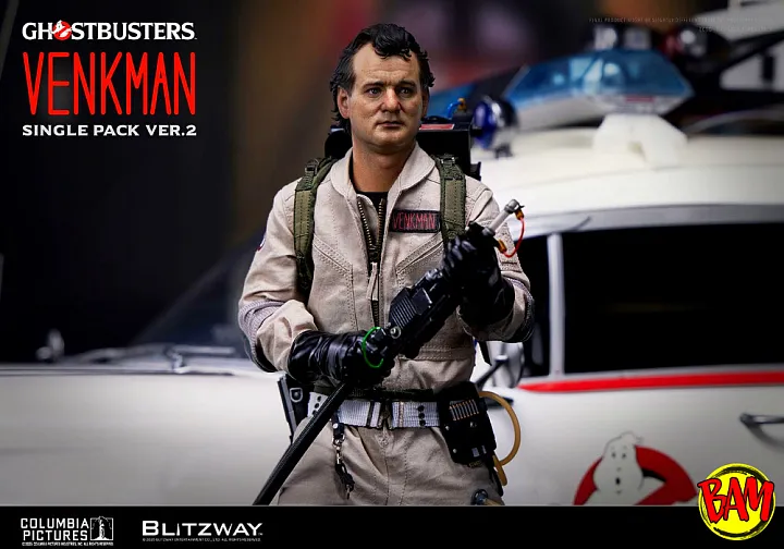 Blitzway: Premium UMS Peter Venkman Action Figure (Ghostbusters)