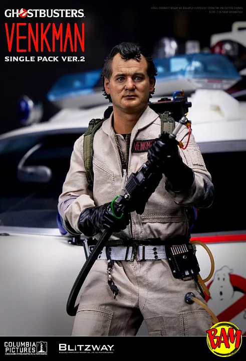 Blitzway: Premium UMS Peter Venkman Action Figure (Ghostbusters)