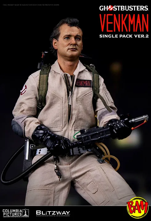 Blitzway: Premium UMS Peter Venkman Action Figure (Ghostbusters)