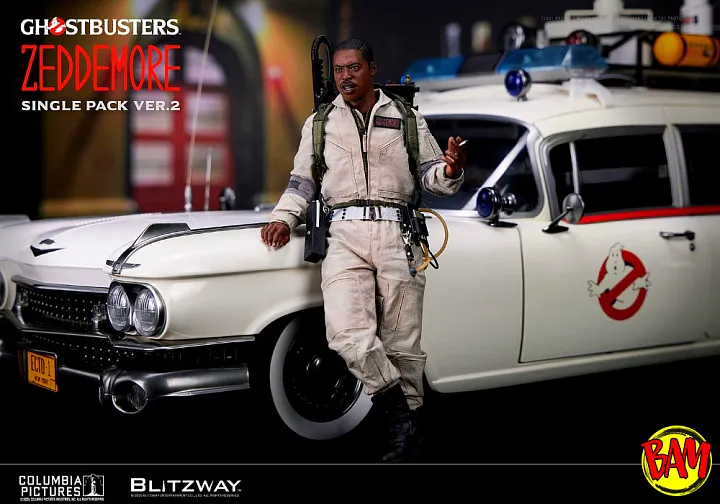Blitzway: Premium UMS Winston Zeddemore Action Figure (Ghostbusters)