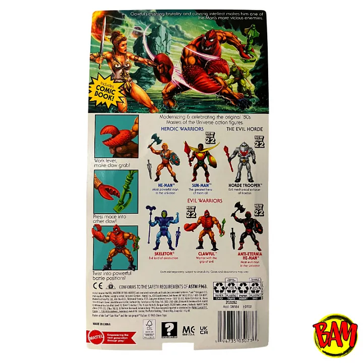 Clawful Actionfigur Masters of the Universe Origins