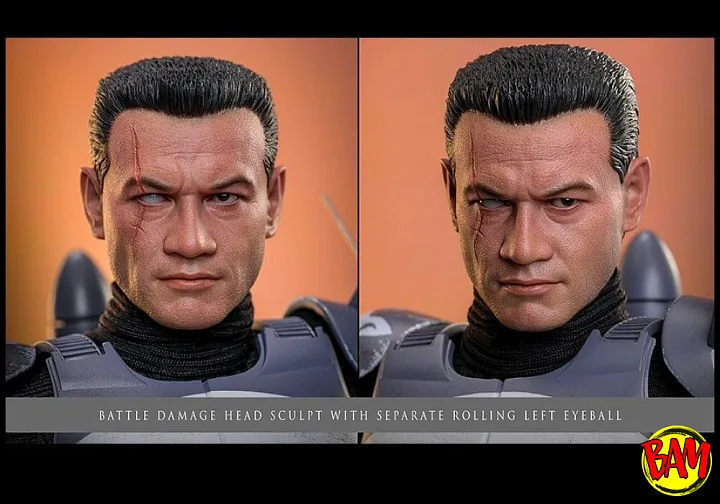 Hot Toys: TMS806 Clone Commander Wolffe 1/6 Scale Action Figure (The Clone Wars)