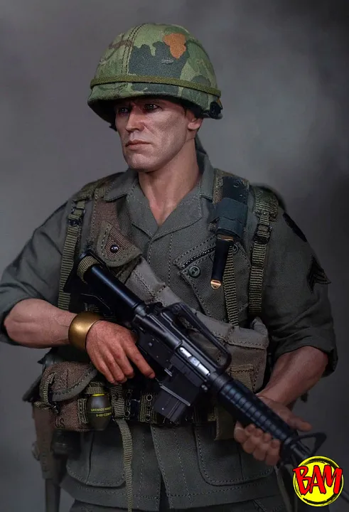 DAMTOYS: DMS047 Sergeant Elias 1/6 Scale Action Figure (Platoon)