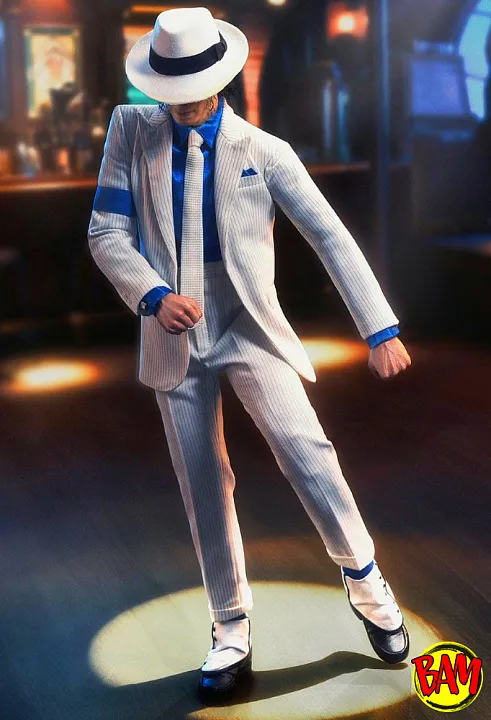 DAMTOYS: DMS048 Michael Jackson 1/6 Scale Action Figure (Smooth Criminal)