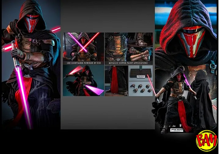 Hot Toys: VGM62 Darth Revan 1/6 Scale Action Figure (Star Wars)