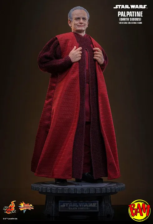 Hot Toys: MMS805 Darth Sidious 1/6 Scale Actionfigur (Star Wars)