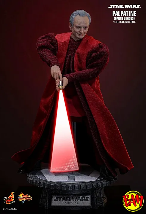 Hot Toys: MMS805 Darth Sidious 1/6 Scale Actionfigur (Star Wars)