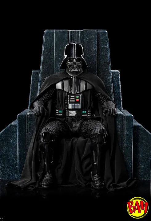 Iron Studios: Art Scale 1/10 Darth Vader on Throne Statue (Star Wars)