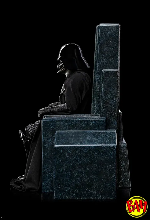 Iron Studios: Art Scale 1/10 Darth Vader on Throne Statue (Star Wars)