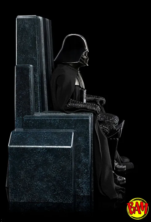 Iron Studios: Art Scale 1/10 Darth Vader on Throne Statue (Star Wars)
