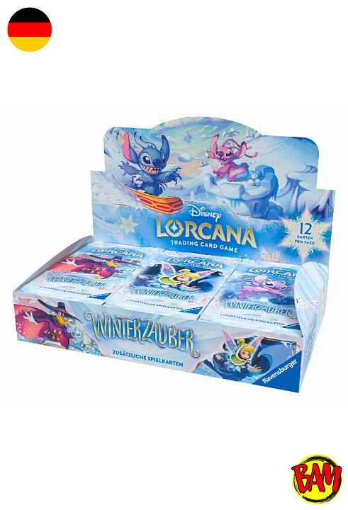 Lorcana TCG: Winterzauber Booster Display (Disney)