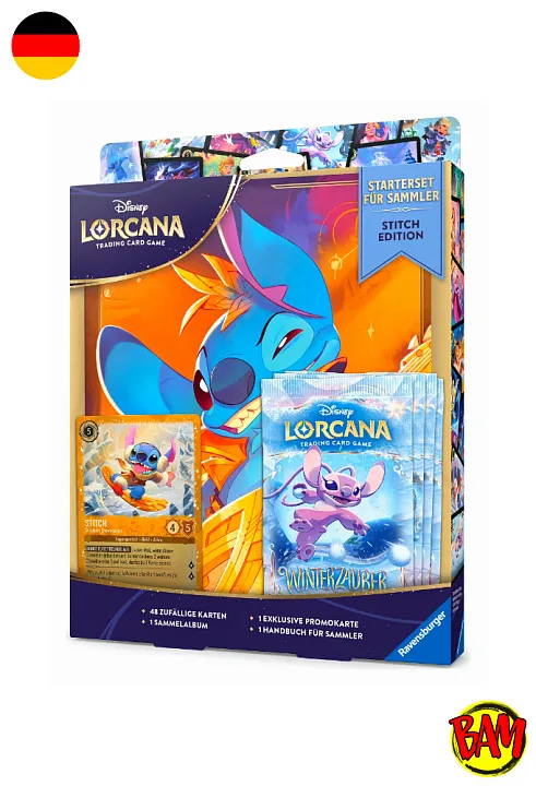 Lorcana TCG: Winterzauber Starterset Disney (Stitch Edition)
