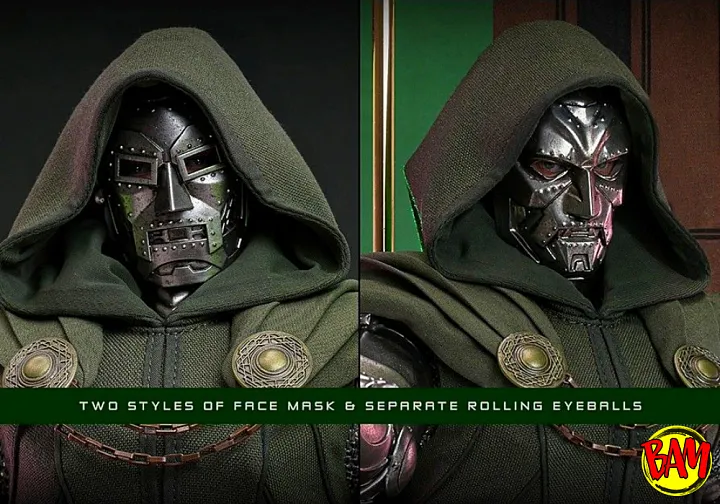 Hot Toys: CMS022 Doctor Doom 1/6 Scale Actionfigur (Fantastic Four)