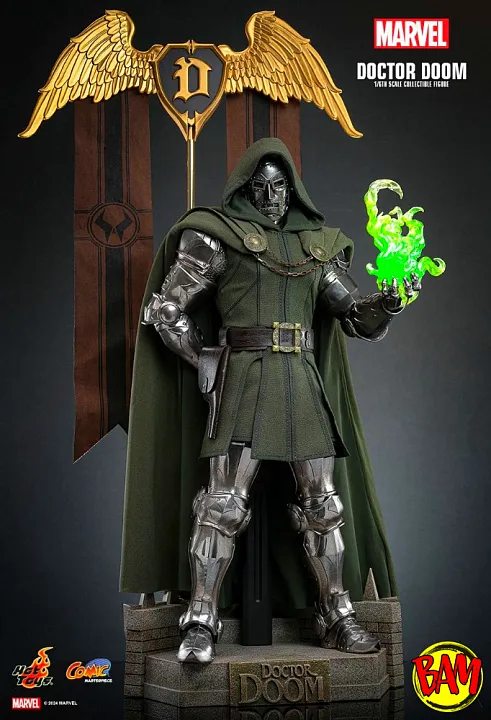 Hot Toys: CMS022 Doctor Doom 1/6 Scale Actionfigur (Fantastic Four)