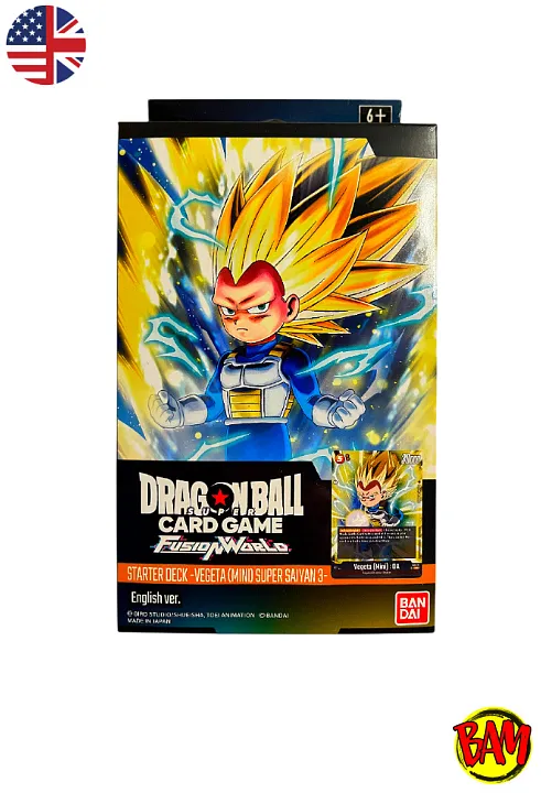 Dragon Ball TCG: Vegeta (Mini) Starter Deck FS08 - Fusion World