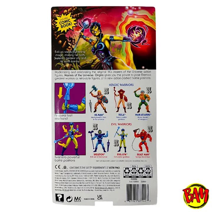 Evil-Lynn Classic Actionfigure Masters of the Universe Origins