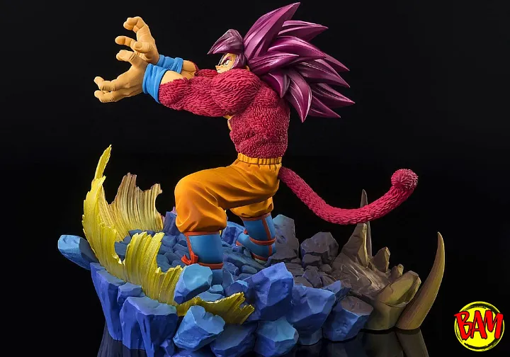 Tamashii Nations: FiguartsZERO Son Goku Super Saiyan 4 Statue (Dragon Ball Daima)