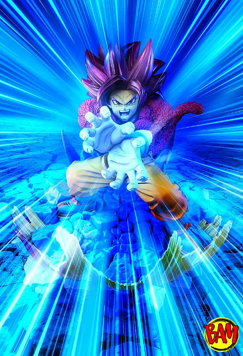 Tamashii Nations: FiguartsZERO Son Goku Super Saiyan 4 Statue (Dragon Ball Daima)