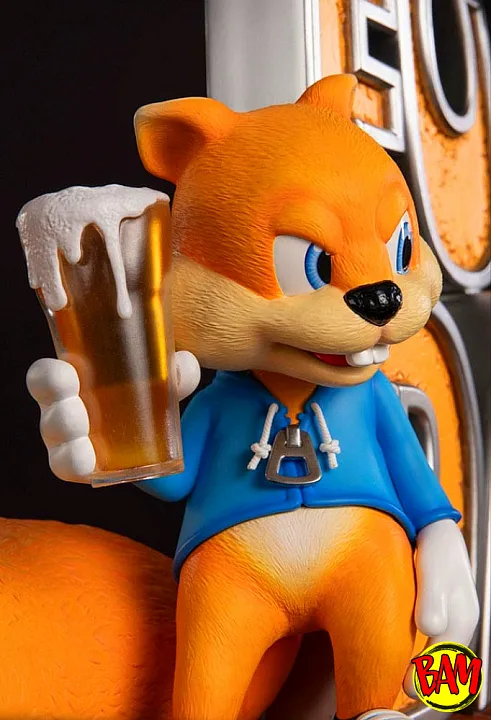 First 4 Figures: Conker's Bad Fur Day Statue (Game Cover)