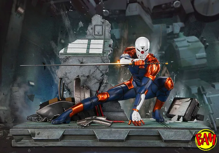 First 4 Figures: Gray Fox – Cyber Ninja Statue (Metal Gear Solid)