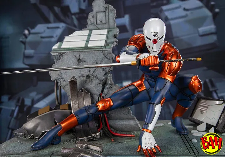 First 4 Figures: Gray Fox – Cyber Ninja Statue (Metal Gear Solid)