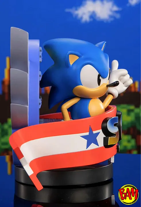 Sonic the Hedgehog Title Screen Statue