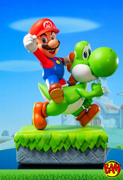 First 4 Figures: Mario und Yoshi Statue Exclusive (Nintendo)