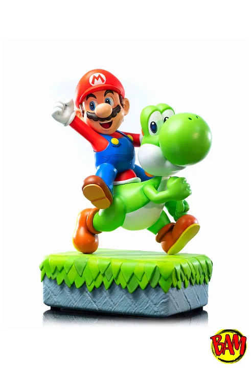 First 4 Figures: Mario und Yoshi Statue Exclusive (Nintendo)