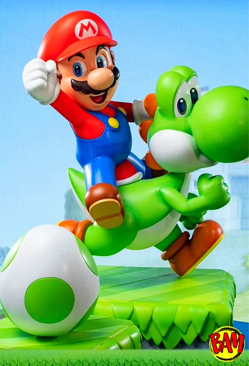 First 4 Figures: Mario und Yoshi Statue Exclusive (Nintendo)