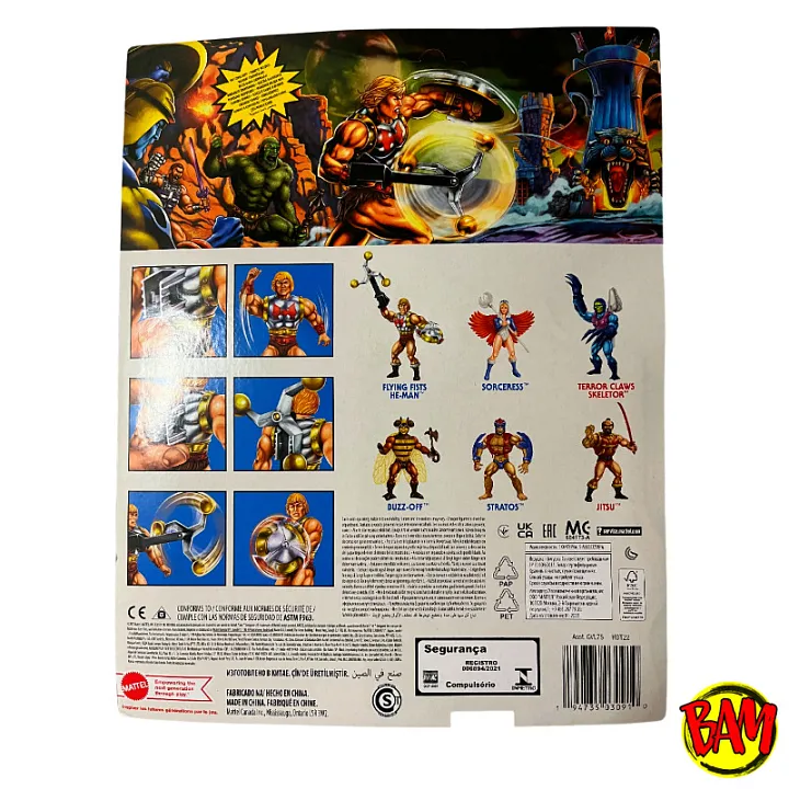 He-Man Flying Fists Actionfigure Masters of the Universe Origins