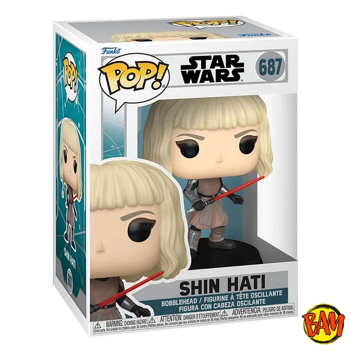Funko POP! #687 Television Star Wars Ahsoka Shin Hati