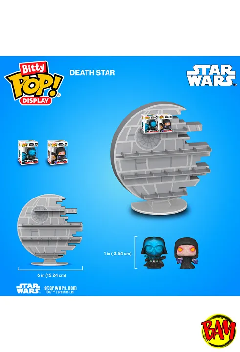 Funko: Bitty POP! Todesstern Display (Star Wars)