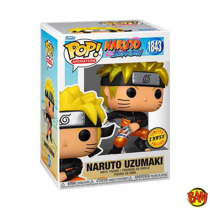 Funko POP! #1843 Animation Naruto Uzumaki CHAZE Limited Edition