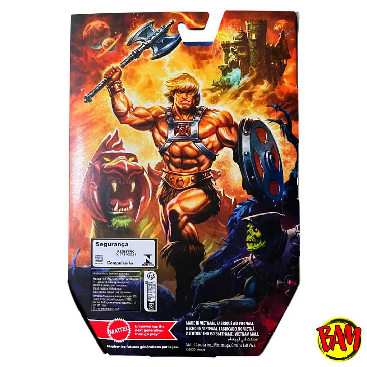 Masters of the Universe He-Man 40th Anniversary Action Figure