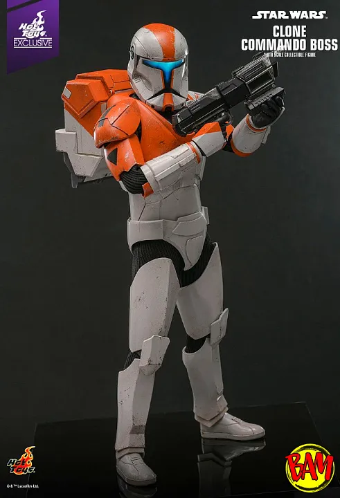 Hot Toys: TMS151 Clone Commando Boss 1/6 Scale Action Figure (Clone Wars)