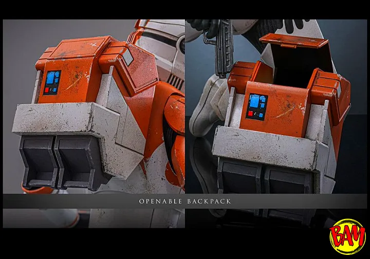 Hot Toys: TMS151 Clone Commando Boss 1/6 Scale Action Figure (Clone Wars)