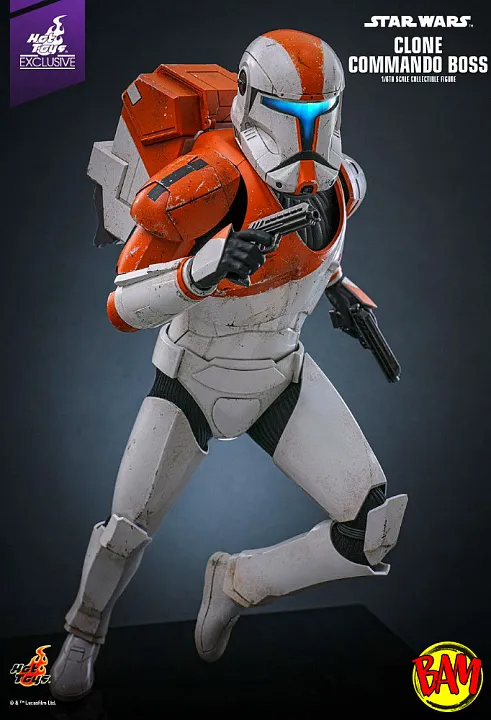 Hot Toys: TMS151 Clone Commando Boss 1/6 Scale Action Figure (Clone Wars)
