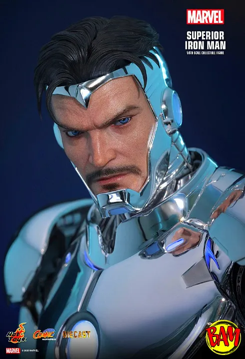 Hot Toys: CMS026D73 Superior Iron Man 1/6 Scale Action Figure (Iron Man)