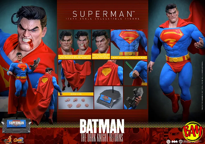 Hot Toys: CMS032 Superman 1/6 Scale Action Figure (DC Comics)